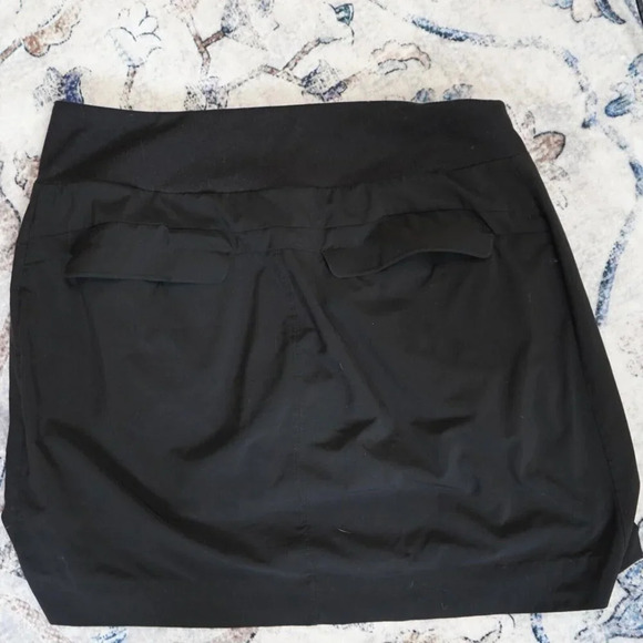 Athleta Women Black Active, Pickelball, Tennis Skirt 6 with shorts - Picture 5 of 6